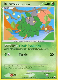 Burmy Plant Cloak 56/99 — Arceus