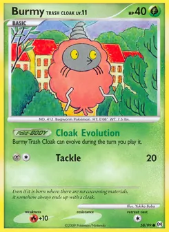 Burmy Trash Cloak 58/99 — Arceus