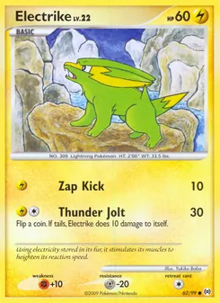 Electrike 62/99 — Arceus