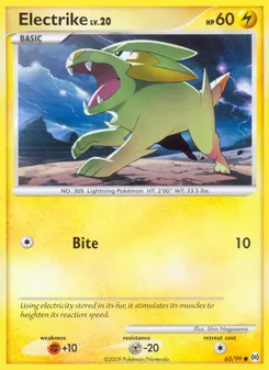 Electrike 63/99 — Arceus