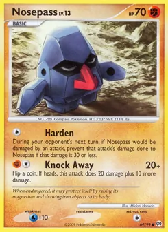 Nosepass 69/99 — Arceus