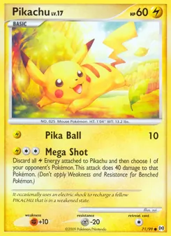 Pikachu 71/99 — Arceus