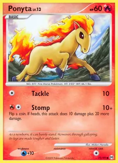 Ponyta 72/99 — Arceus