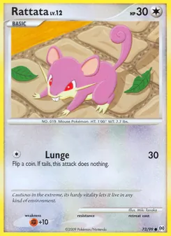 Rattata 73/99 — Arceus
