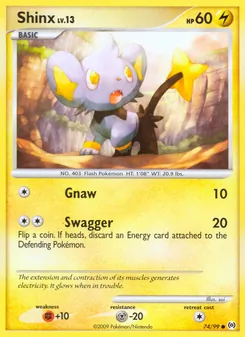 Shinx 74/99 — Arceus