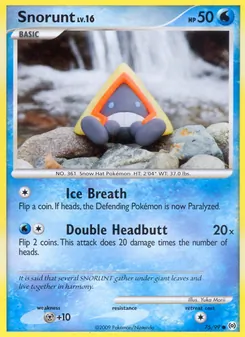 Snorunt 75/99 — Arceus