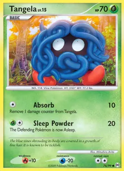 Tangela 76/99 — Arceus
