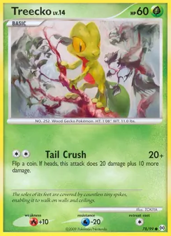 Treecko 78/99 — Arceus