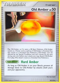 Old Amber 89/99 — Arceus