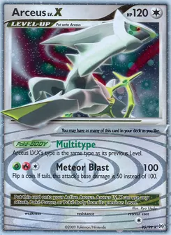 Arceus LV.X 95/99 — Arceus