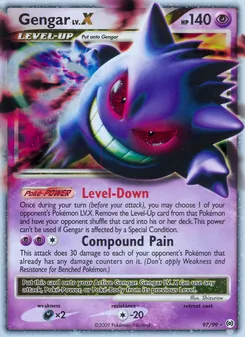 Gengar LV.X 97/99 — Arceus