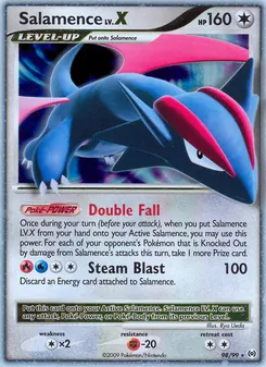 Salamence LV.X 98/99 — Arceus