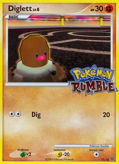 Diglett 11/16 — Pokémon Rumble
