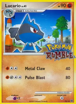 Lucario 12/16 — Pokémon Rumble