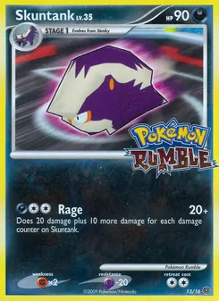 Skuntank 13/16 — Pokémon Rumble