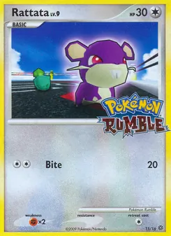 Rattata 15/16 — Pokémon Rumble