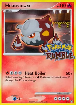 Heatran 4/16 — Pokémon Rumble