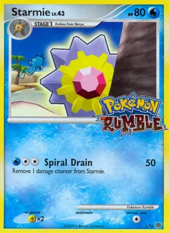 Starmie 5/16 — Pokémon Rumble