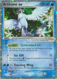 Artikodin ex 32/40 — Nintendo Black Star Promos