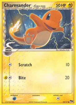 Charmander δ 10/17 — POP Series 5