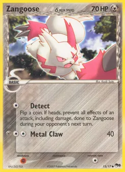 Zangoose δ 15/17 — POP Series 5
