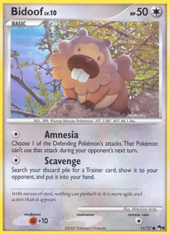 Bidoof 11/17 — POP Series 6