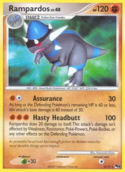 Rampardos 5/17 — POP Series 6