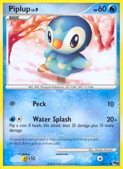 Piplup 15/17 — POP Series 8