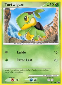 Turtwig 17/17 — POP Series 8