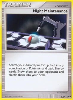 Night Maintenance 9/17 — POP Series 8