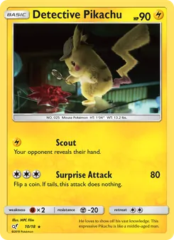 Détective Pikachu 10/18 — Detective Pikachu