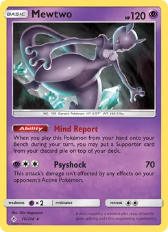 Mewtwo 75/214 — Unbroken Bonds