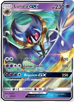 Lunala GX SM103 — SM Black Star Promos