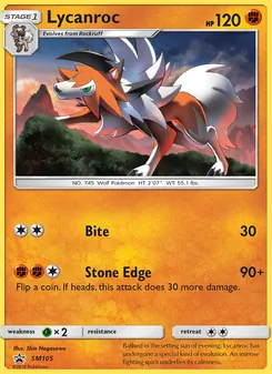 Lougaroc SM105 — SM Black Star Promos