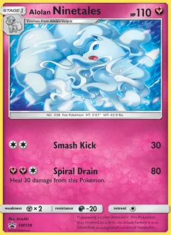 Feunard d’Alola SM128 — SM Black Star Promos