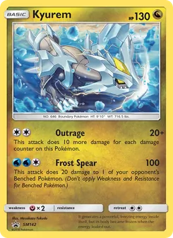Kyurem SM142 — SM Black Star Promos