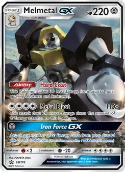 Melmetal GX SM178 — SM Black Star Promos
