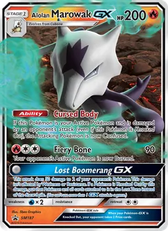 Ossatueur d’Alola GX SM187 — SM Black Star Promos