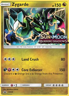 Zygarde SM48 — SM Black Star Promos