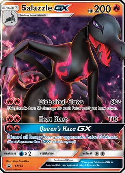 Malamandre GX SM63 — SM Black Star Promos