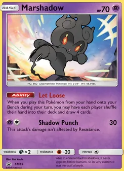 Marshadow SM85 — SM Black Star Promos