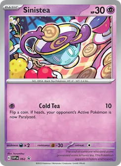 Sinistea 062/225 — SVP Black Star Promos