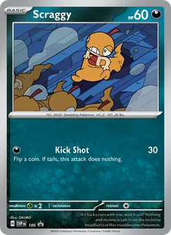 Scraggy 186/225 — SVP Black Star Promos