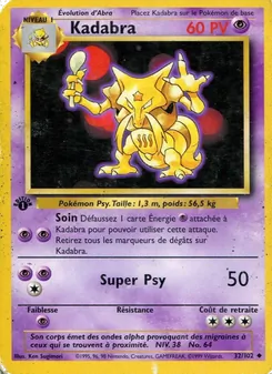 Kadabra 32/102 — Base Set