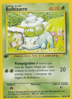 Bulbizarre 44/102 — Base Set