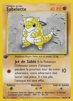 Sabelette 62/102 — Base Set