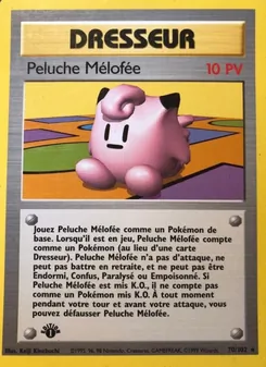 Peluche Mélofée 70/102 — Base Set