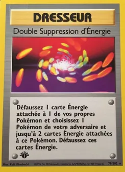 Double Suppression d'Énergie 79/102 — Base Set