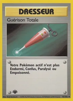 Guérison Totale 82/102 — Base Set