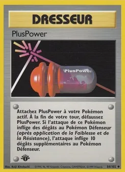 PlusPower 84/102 — Base Set